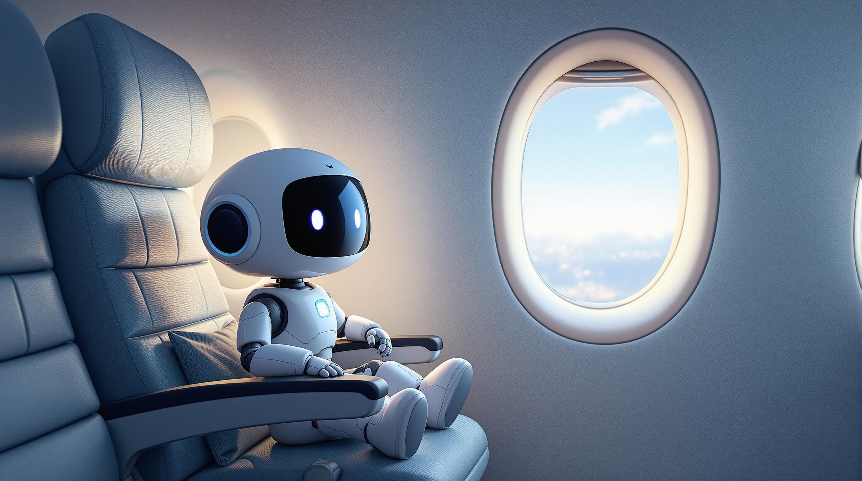 Robot Hero Background